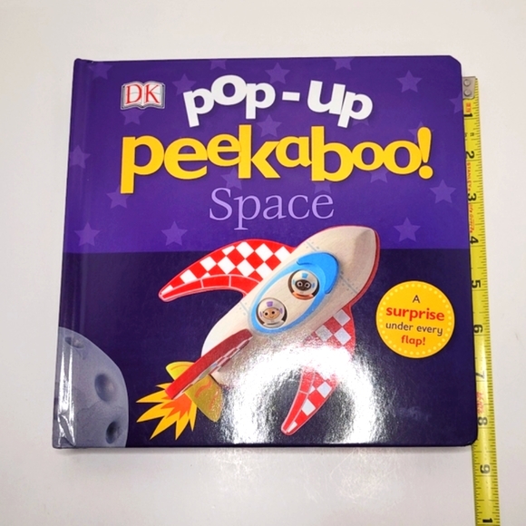 Pop-Up Peekaboo Space Children's Book - Picture 7 of 8